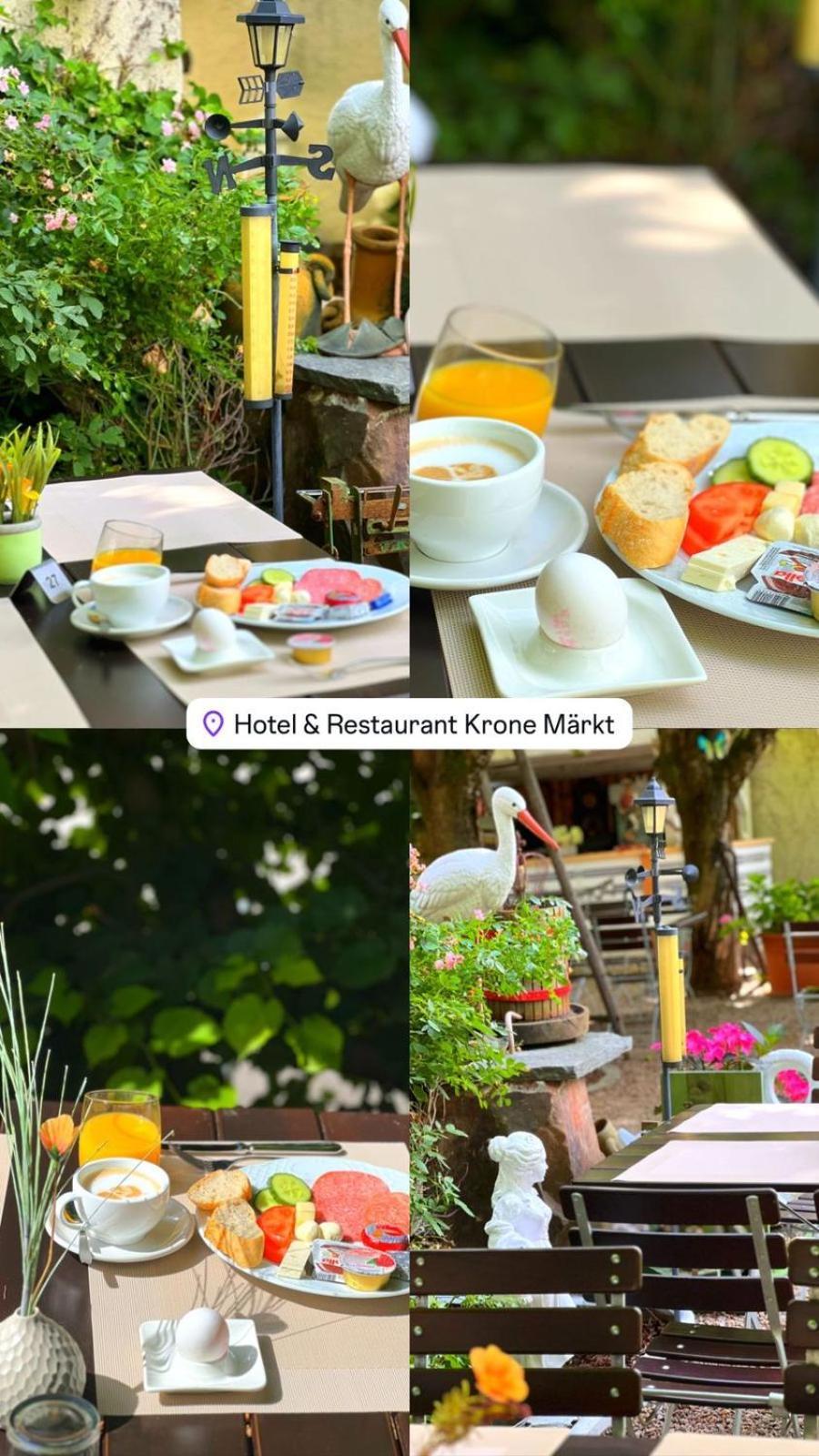 Hotel & Restaurant Krone Maerkt Вайль-на-Рейні Екстер'єр фото